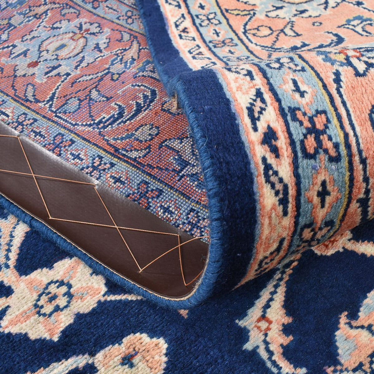 Perserteppich - Classic quadratisch  - 199 x 183 cm - dunkelblau