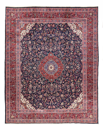 Sarough Teppich 352x438cm - Perserteppich - dunkelrot
