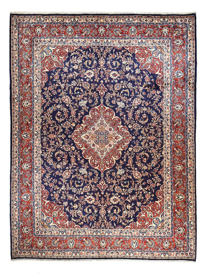 Sarough Teppich 305x410cm - Perserteppich - dunkelblau