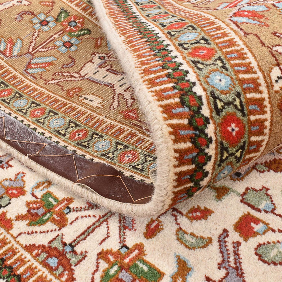 Perserteppich - Classic quadratisch  - 200 x 200 cm - creme