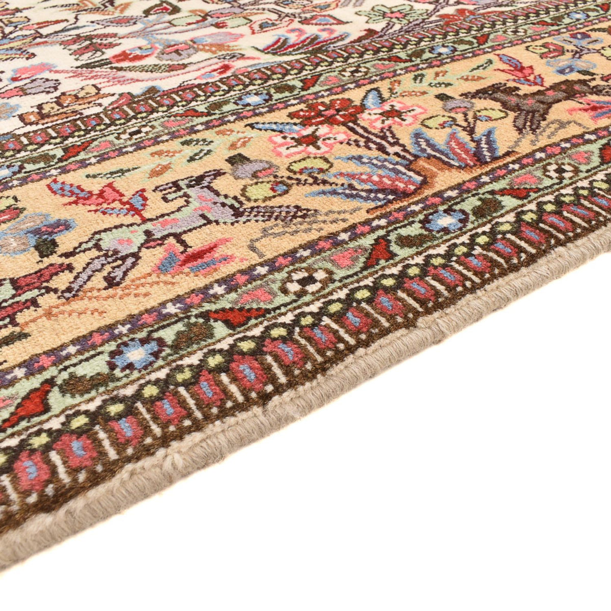 Perserteppich - Classic quadratisch  - 212 x 205 cm - creme