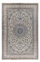 Perserteppich - Nain - Royal - 626 x 400 cm - grau