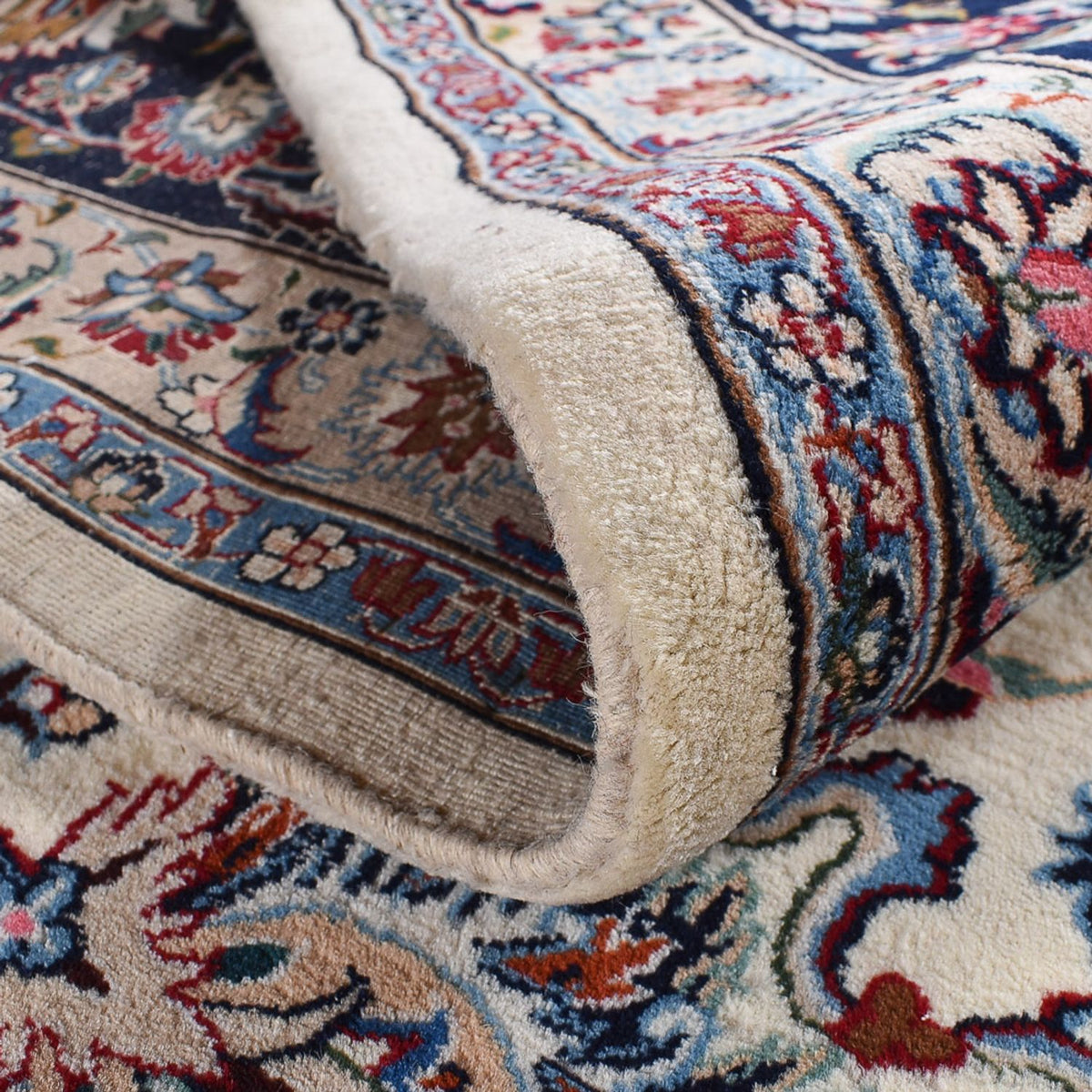 Perserteppich - Classic - Royal quadratisch  - 400 x 390 cm - creme