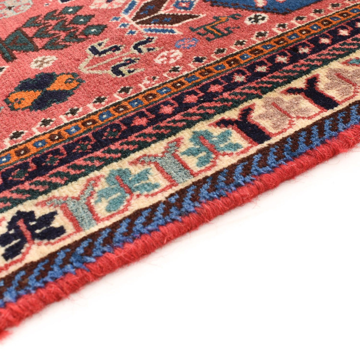 Läufer Gabbeh - Kaschkuli Perser - 80 x 296 cm - rot