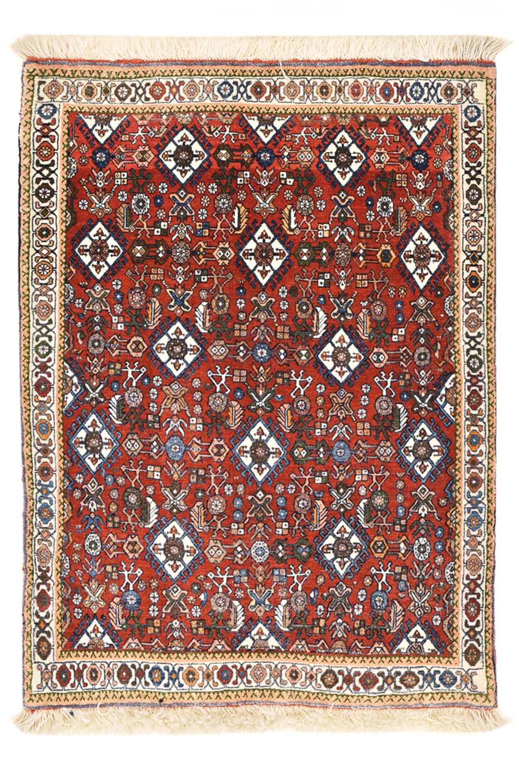Gabbeh Teppich - Kaschkuli Perser - 100 x 70 cm - mehrfarbig