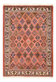 Meymeh Teppich 116x165cm - Perserteppich - hellrot