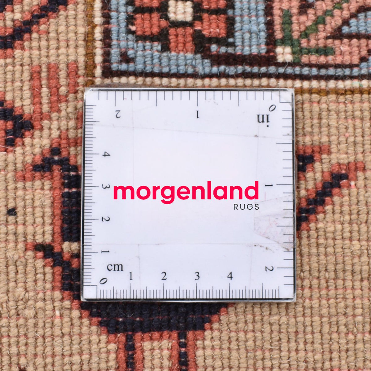 Perserteppich - Nomadic quadratisch  - 208 x 198 cm - grün