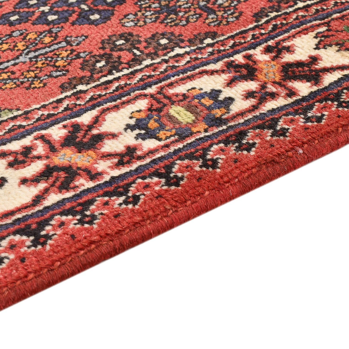 Meymeh Teppich 112x159cm - Perserteppich - hellrot