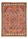 Meymeh Teppich 112x150cm - Perserteppich - Rechteckig / Mehrfarbig / 112 x 150 cm Rechteckig