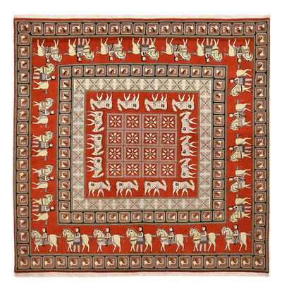Täbriz - 50 Raj Teppich 245x255cm - Perserteppich
