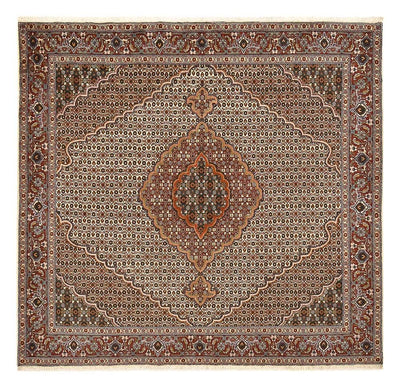 Täbriz - 40 Raj Teppich 196x204cm - Perserteppich
