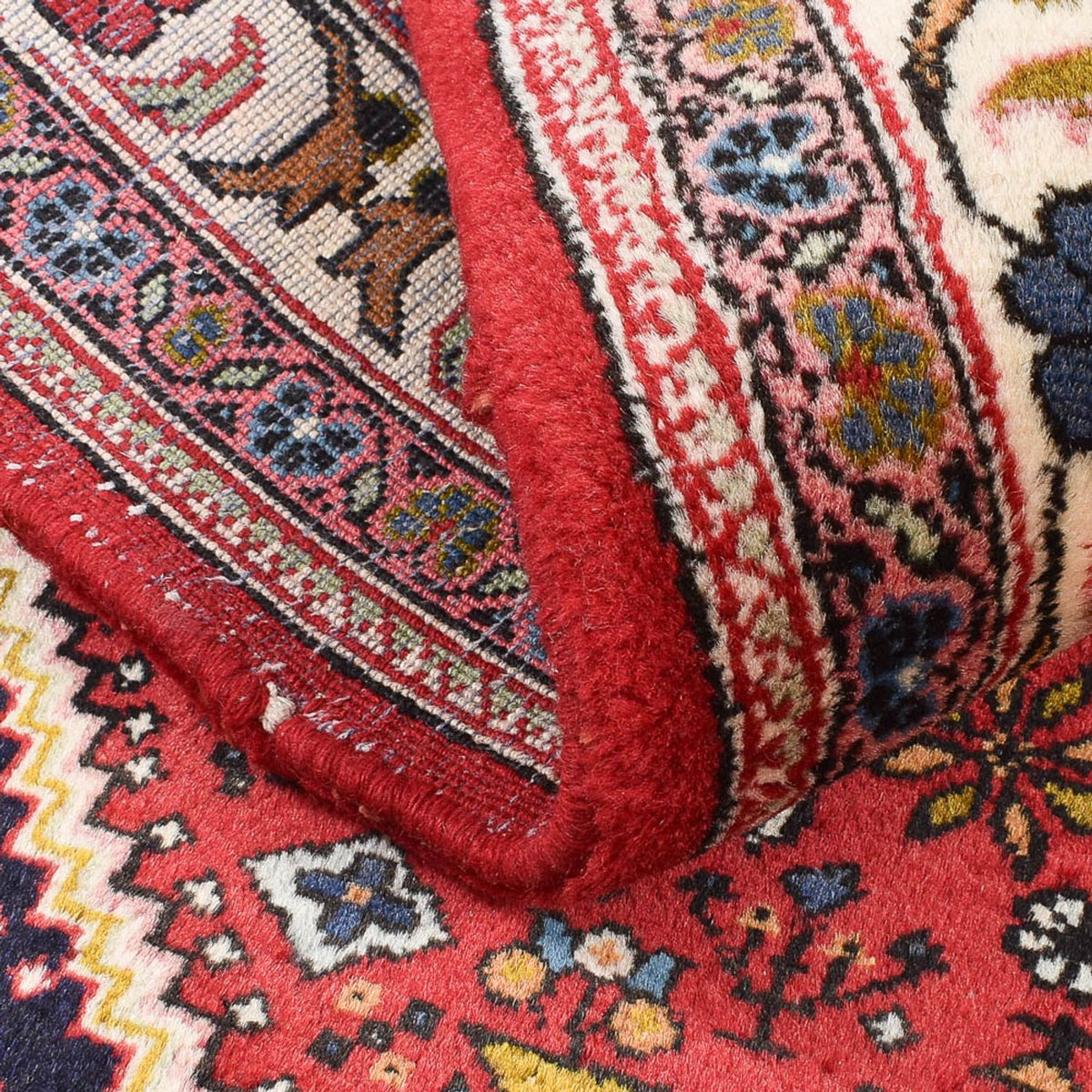 Perserteppich - Nomadic - 147 x 98 cm - rot