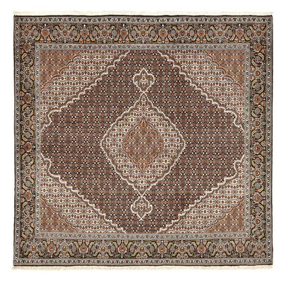Perserteppich - Täbriz - Royal quadratisch  - 207 x 205 cm - braun