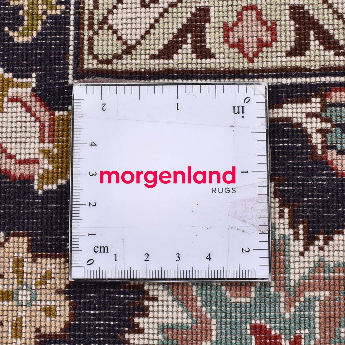 Perserteppich - Täbriz - Royal quadratisch  - 204 x 200 cm - rot