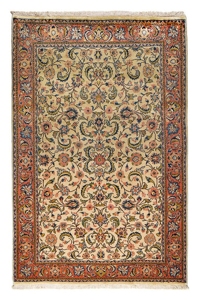 Sarough Teppich 136x208cm - Perserteppich - sand