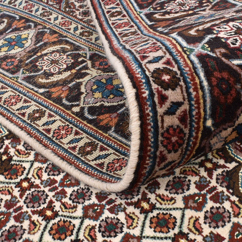 Perserteppich - Täbriz - Royal quadratisch  - 201 x 201 cm - hellbraun