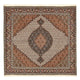Täbriz - 40 Raj Teppich 199x198cm - Perserteppich