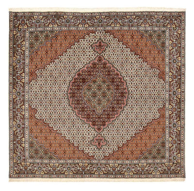 Täbriz - 40 Raj Teppich 199x203cm - Perserteppich