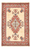 Ardebil Teppich 100x150cm - Perserteppich - Rechteckig / Creme / 100 x 150 cm Rechteckig