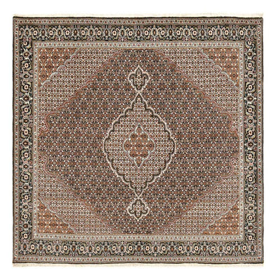 Perserteppich - Täbriz - Royal quadratisch  - 208 x 204 cm - braun