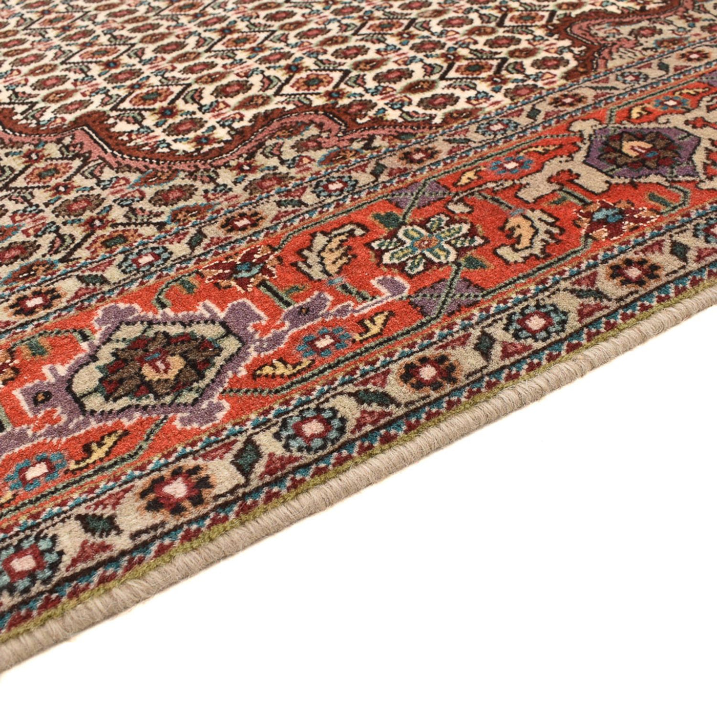 Täbriz - 40 Raj Teppich 204x196cm - Perserteppich