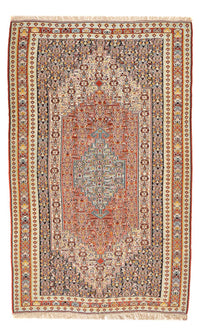 Kelim Teppich - Oriental - 250 x 160 cm - hellrot
