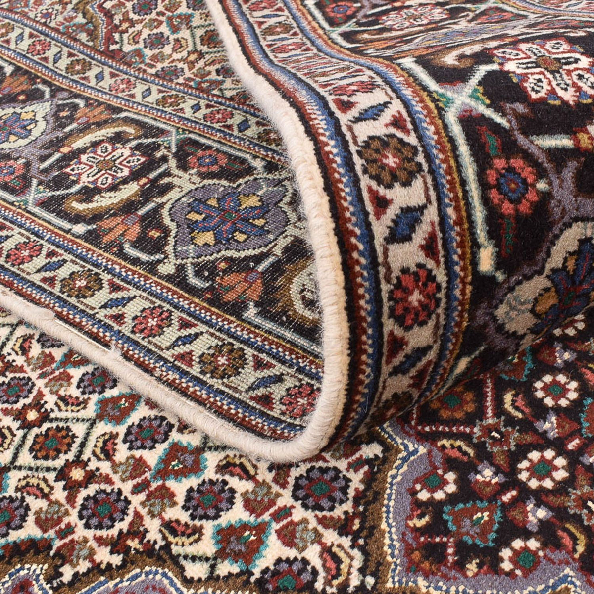 Perserteppich - Täbriz - Royal quadratisch  - 210 x 200 cm - hellbraun