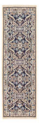 Läufer Perser - Nain - Royal - 194 x 59 cm - blau