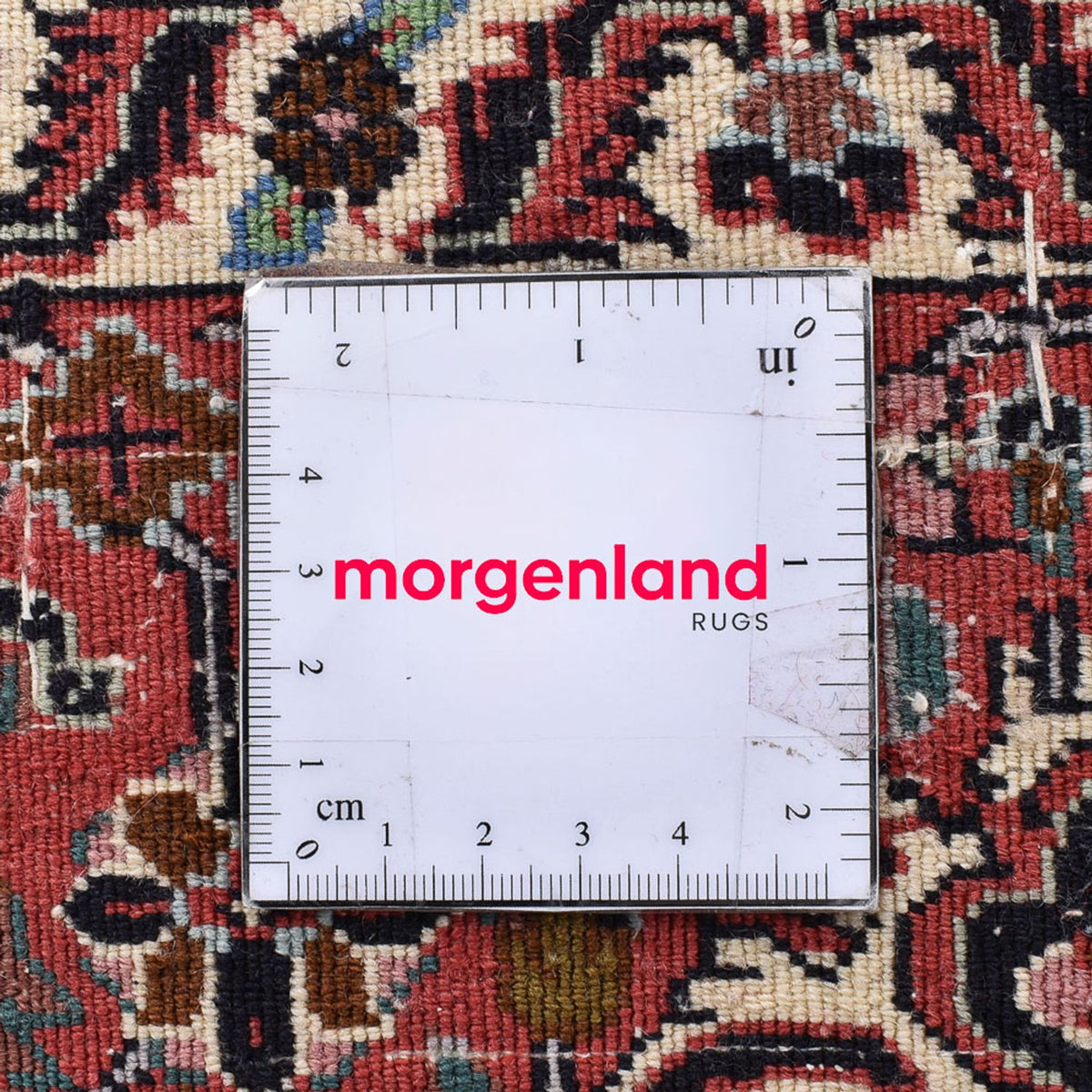 Perserteppich - Bidjar quadratisch  - 205 x 205 cm - rost