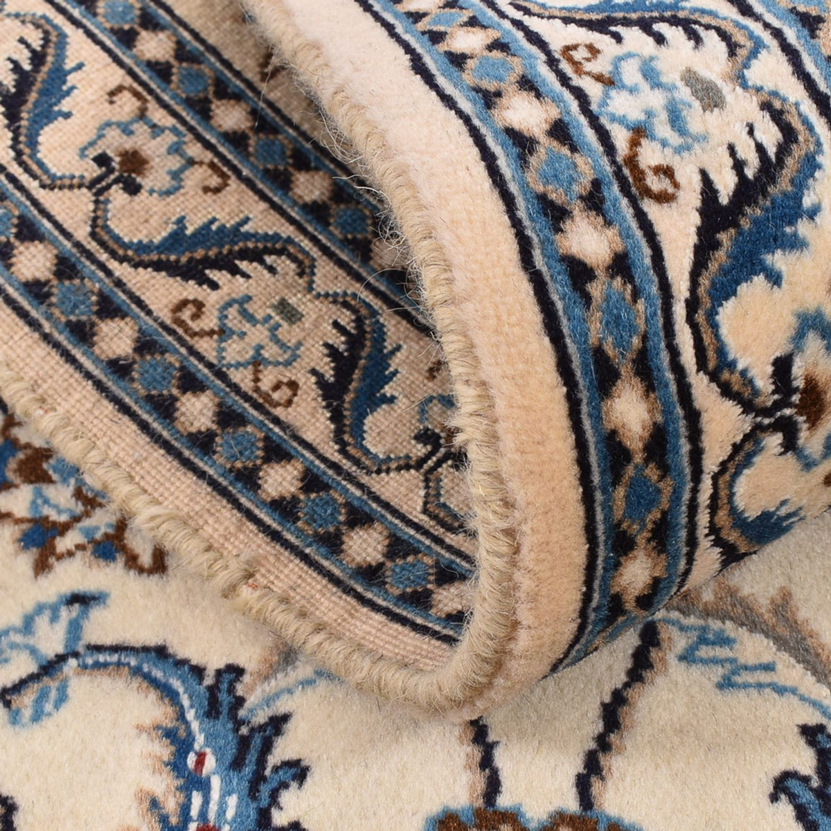 Läufer Perser - Nain - Royal - 195 x 60 cm - creme