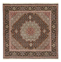 Perserteppich - Täbriz - Royal quadratisch  - 203 x 202 cm - braun