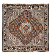 Perserteppich - Täbriz - Royal quadratisch  - 207 x 200 cm - braun