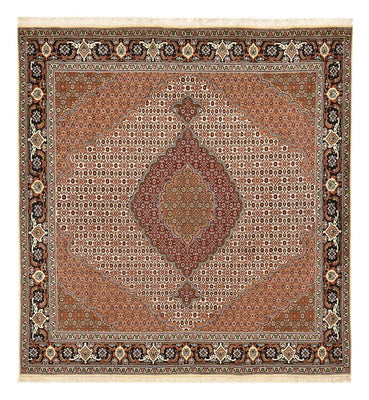 Perserteppich - Täbriz - Royal quadratisch  - 209 x 198 cm - braun