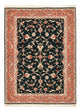 Perserteppich - Täbriz - Royal - 145 x 100 cm - dunkelblau