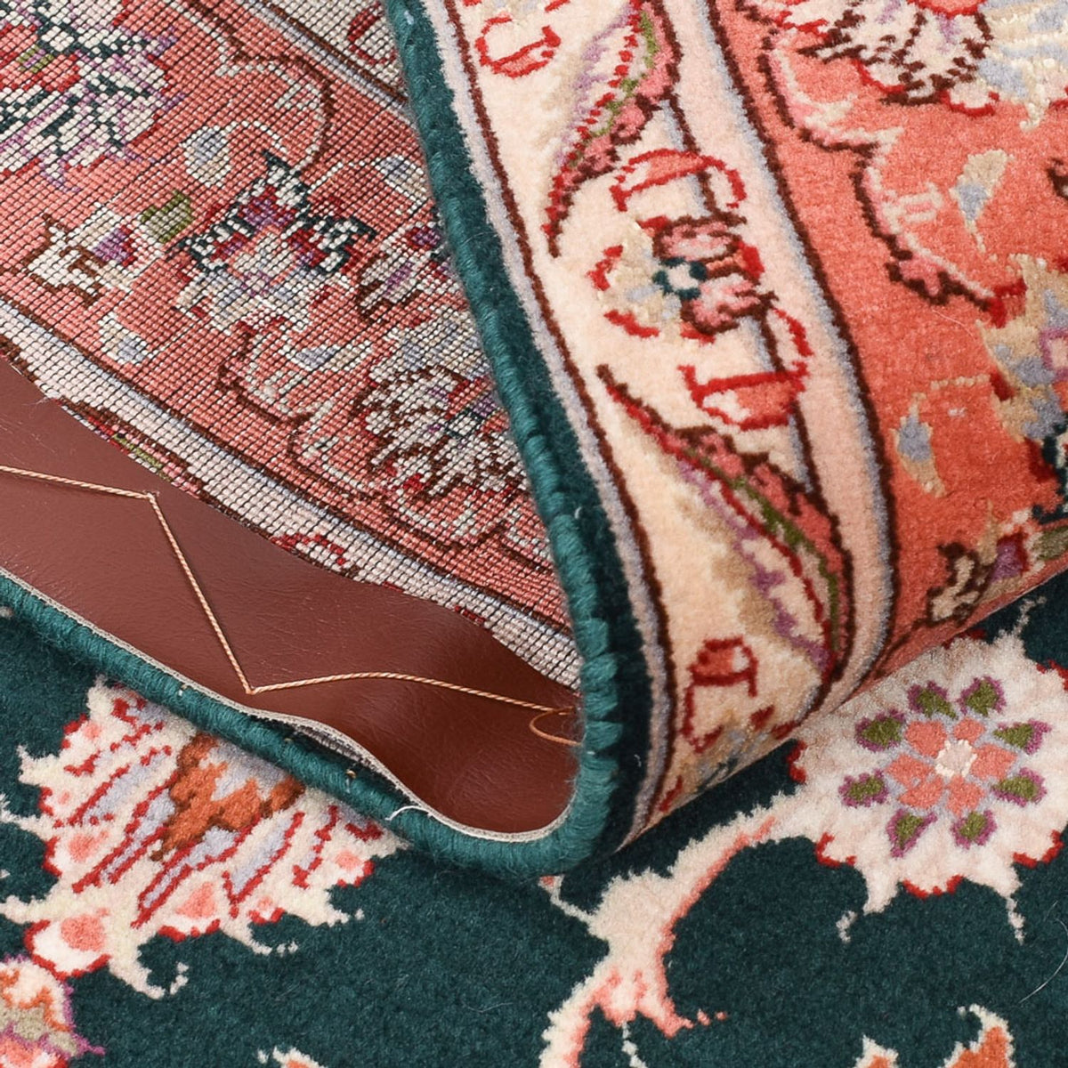 Perserteppich - Täbriz - Royal - 145 x 100 cm - dunkelblau