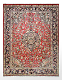 Perserteppich - Täbriz - Royal - 396 x 302 cm - rot
