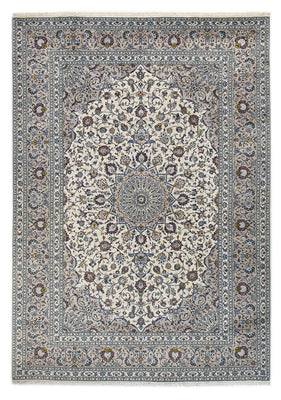 Perserteppich - Keshan - Royal - 346 x 246 cm - grau