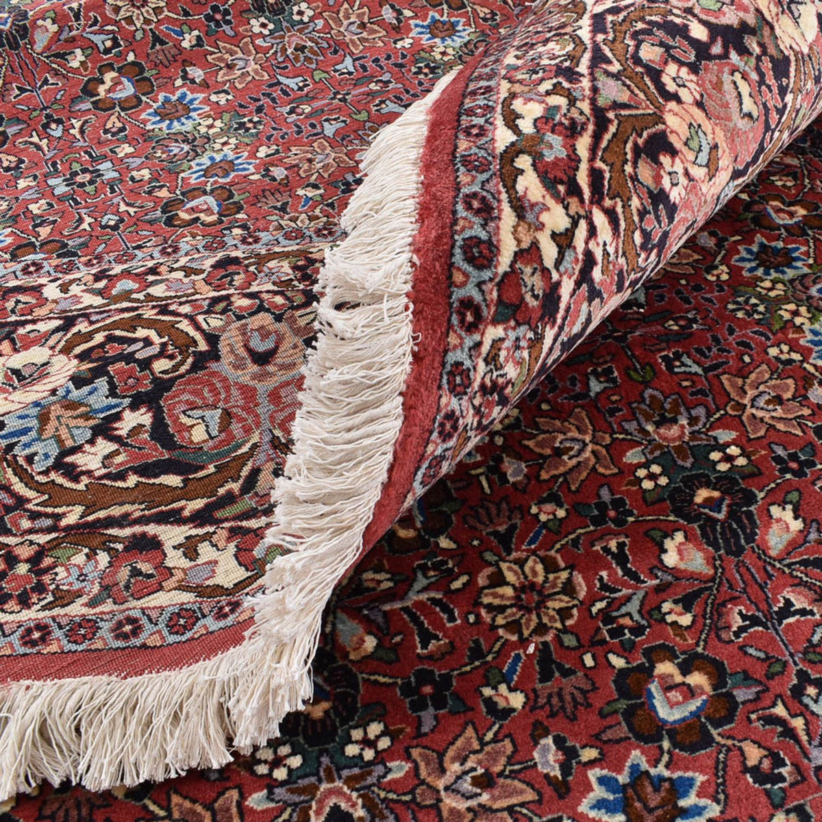 Perserteppich - Bidjar rund  - 400 x 400 cm - rost