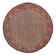 Perserteppich - Bidjar rund  - 250 x 250 cm - rost