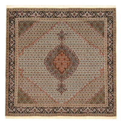 Täbriz - 40 Raj Teppich 198x203cm - Perserteppich
