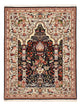 Täbriz - 60 Raj Teppich 196x150cm - Perserteppich