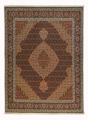 Perserteppich - Täbriz - Royal - 202 x 152 cm - braun