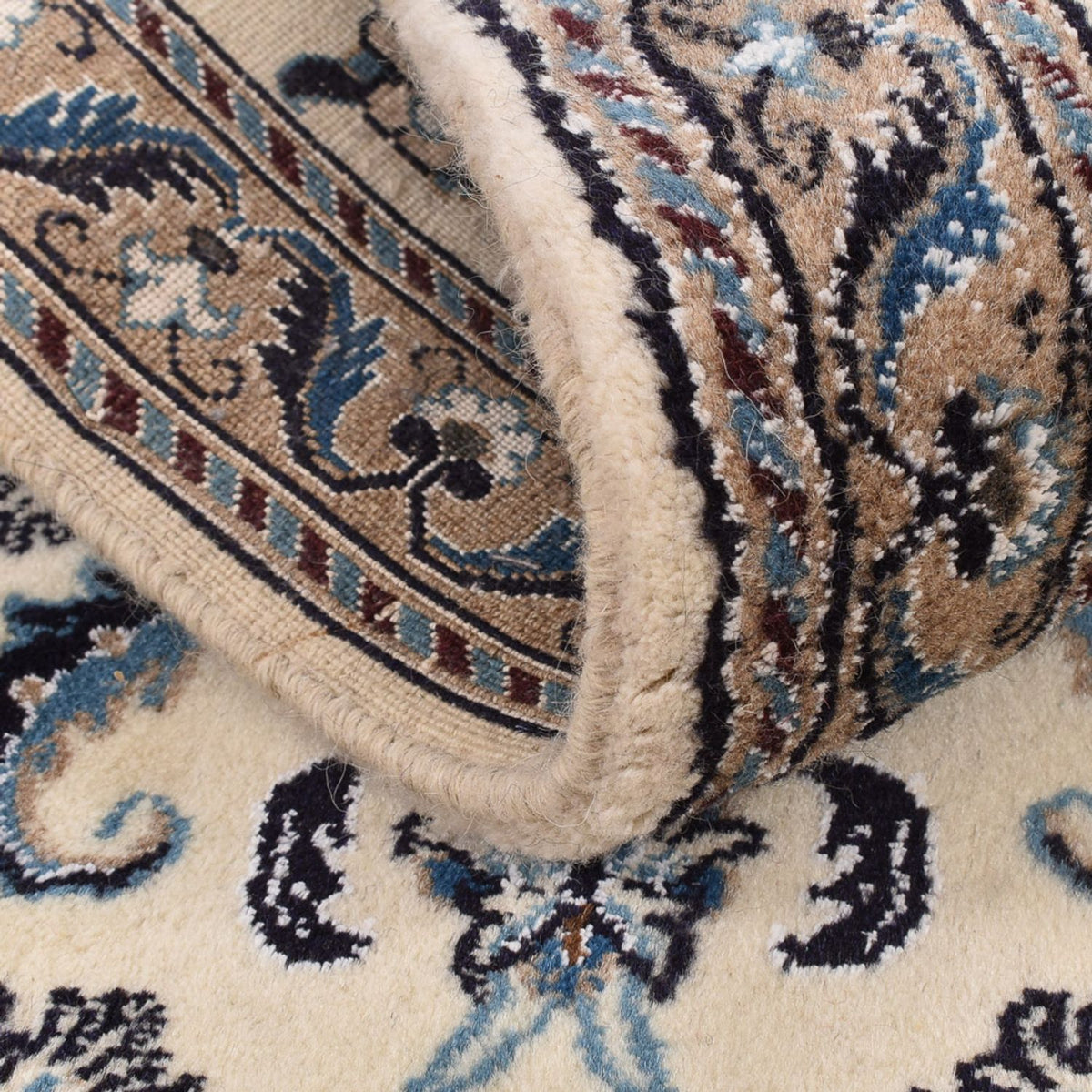 Läufer Perser - Nain - Royal - 195 x 58 cm - creme