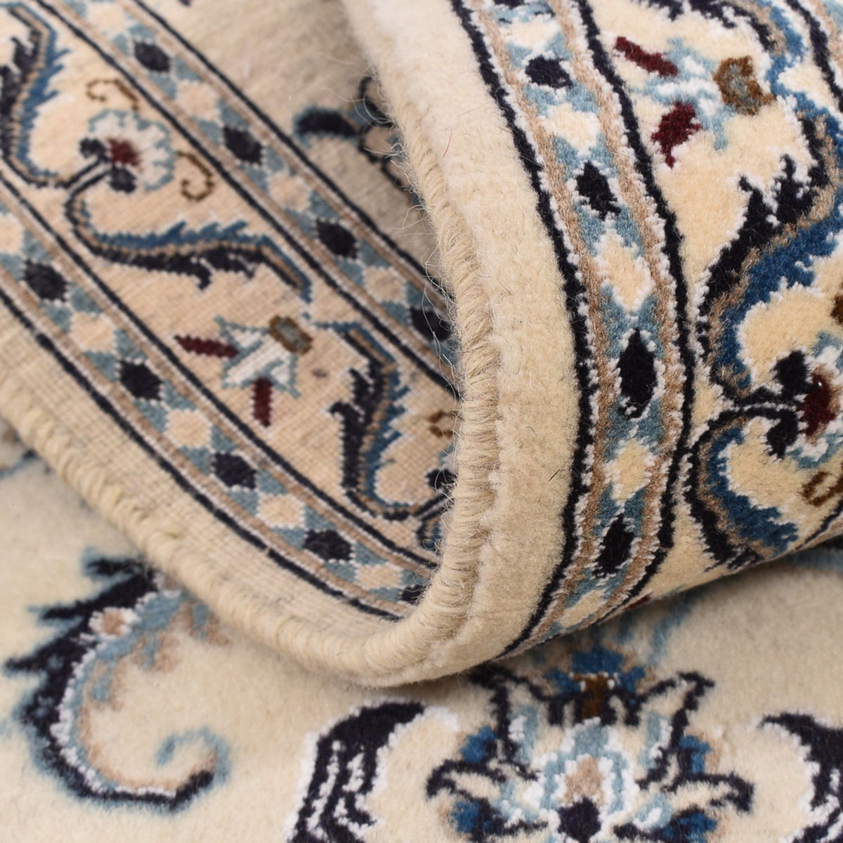 Läufer Perser - Nain - Royal - 192 x 58 cm - creme