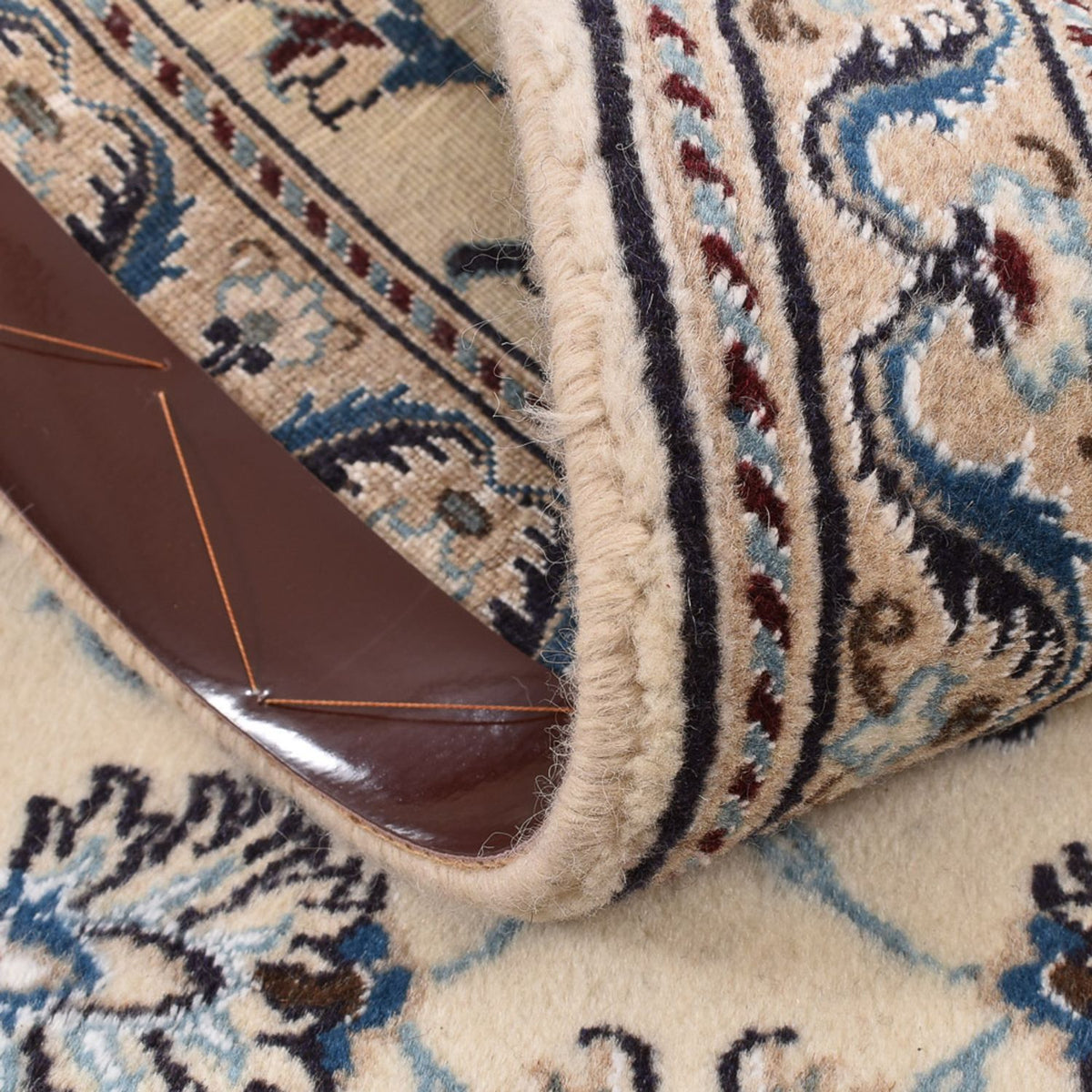 Läufer Perser - Nain - Royal - 193 x 62 cm - creme