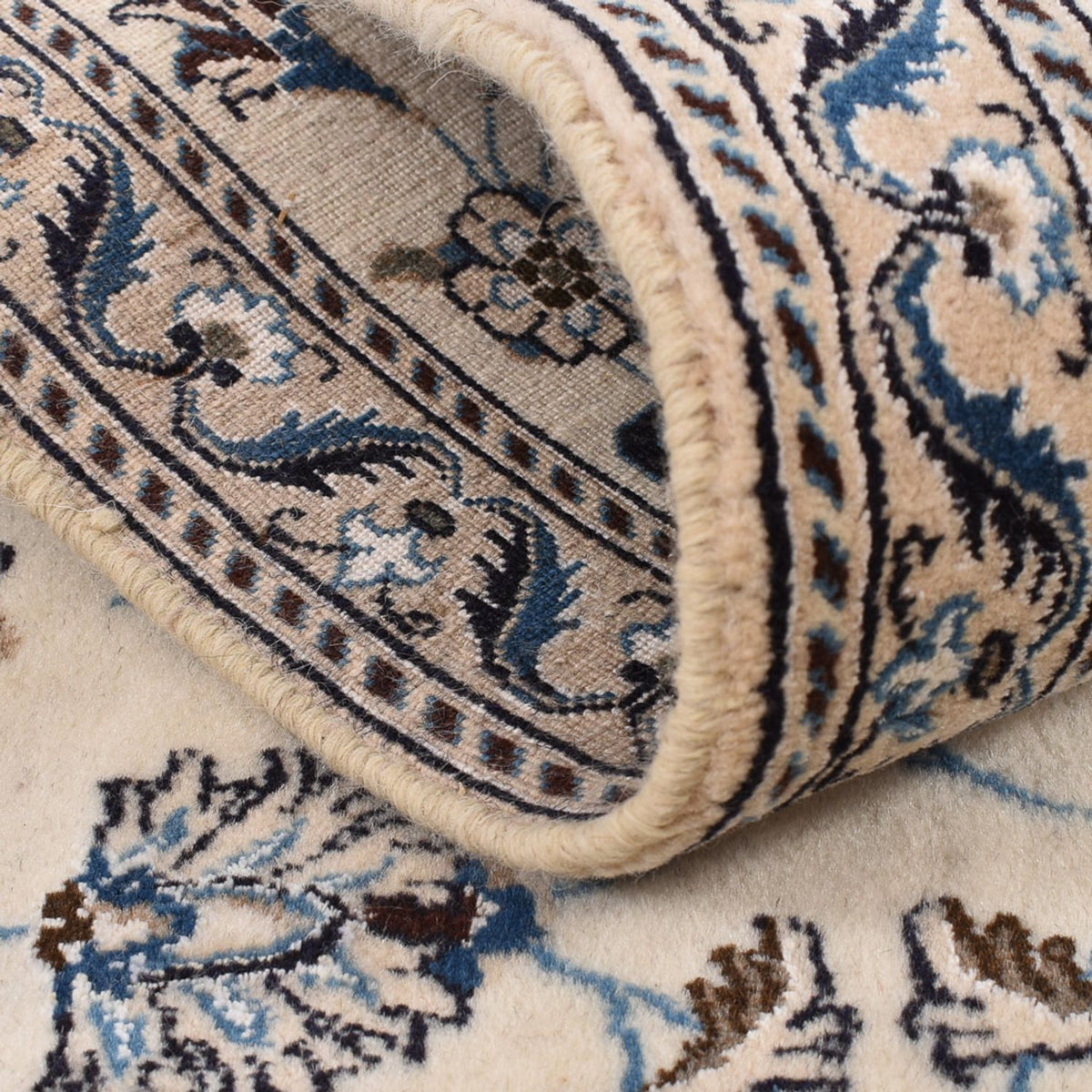 Läufer Perser - Nain - Royal - 190 x 59 cm - creme