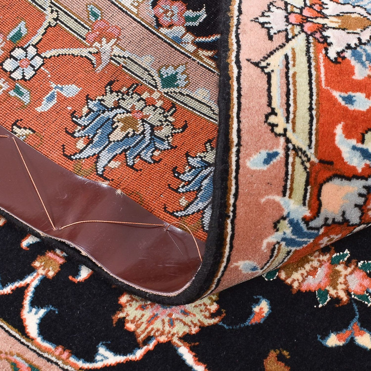 Perserteppich - Täbriz - Royal - 150 x 102 cm - dunkelblau