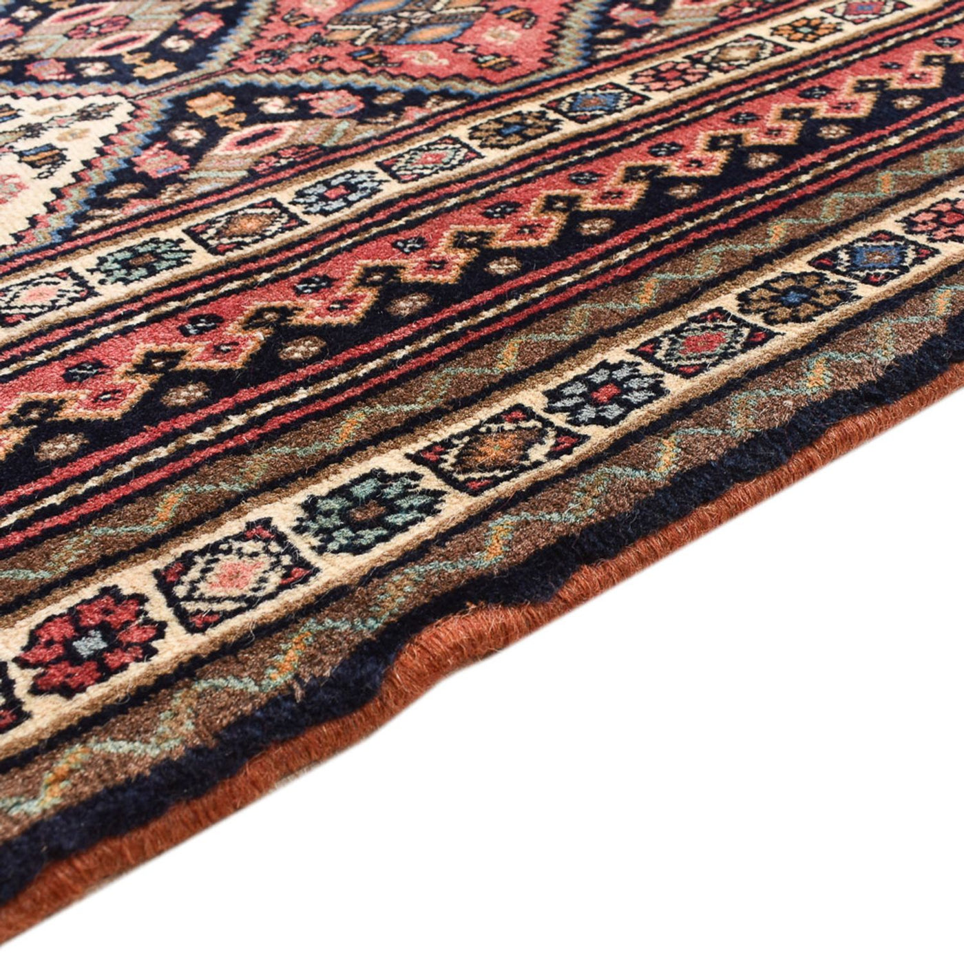 Afshar Sirjan Teppich 253x185cm - Perserteppich