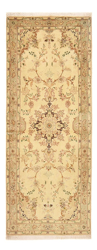 Läufer Perser - Täbriz - Royal - 205 x 81 cm - beige