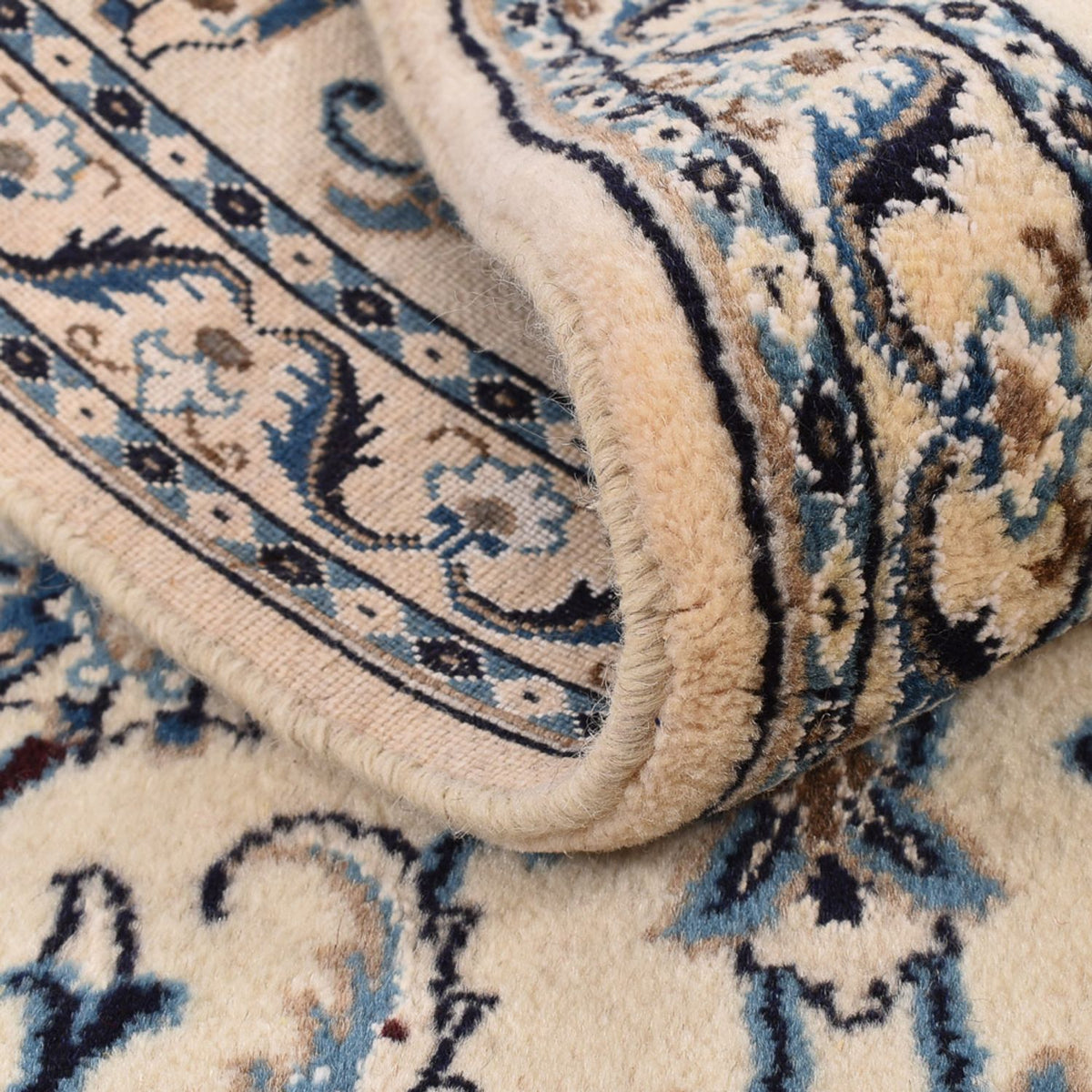 Läufer Perser - Nain - Royal - 209 x 64 cm - creme